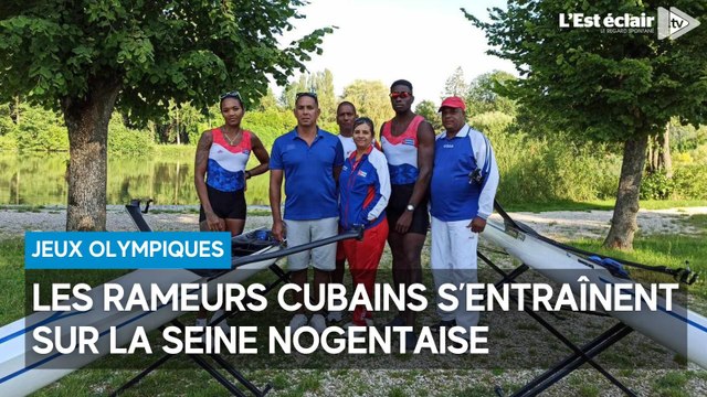 Les rameurs cubains s’entraînent sur la Seine nogentaise pour les Jeux olympiques
