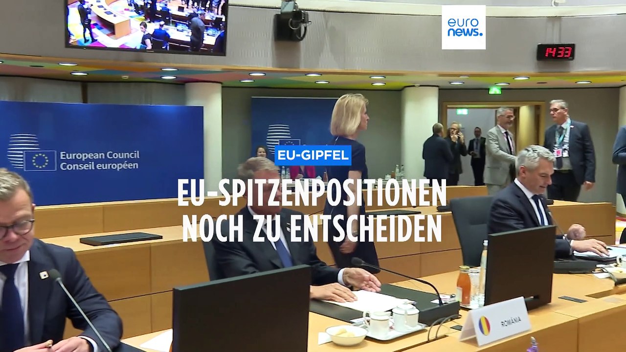 Alles abgemacht, oder? EU-Spitzenpostengipfel beginnt in Brüssel, Meloni weiter verstimmt.