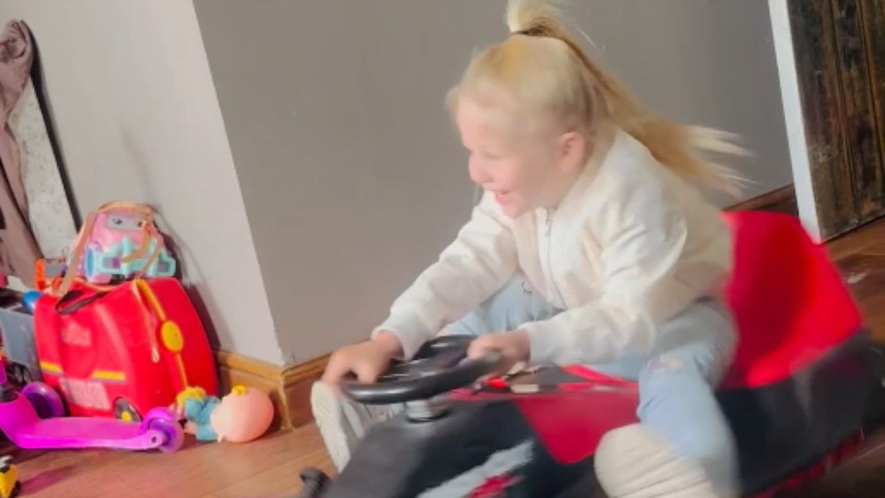 Giggles and grit: Young adventurer embraces challenge on her Crazy Cart ride