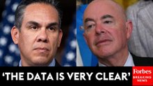 Pete Aguilar Defends Mayorkas & Biden’s Claim About Crossing Arrests Dropping 40% At Border