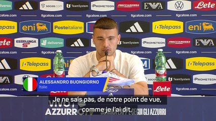 Italie - Buongiorno : "Ne pas sous-estimer la Suisse"