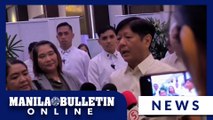 Marcos on Dutertes' political plans : It's a free country, they're allowed to do what they want