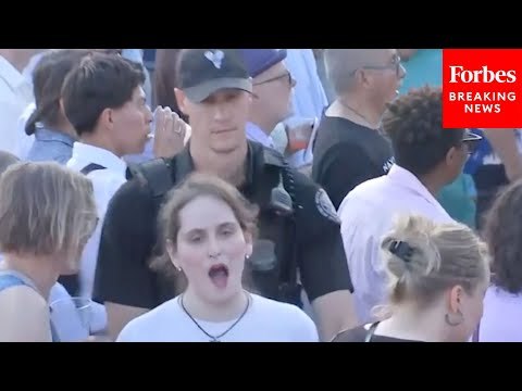 BREAKING NEWS: Secret Service Agents Remove Pro-Ceasefire Protester From White House Pride Event