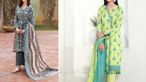 Summer Three Picec Dress Designs |Casual Lawn Dress Designs |Summer Suit Designs