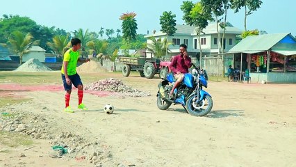 Fake Football Kick Prank in 2022! Football Scary Prank on public - Awesome Reaction - So Funny Prank