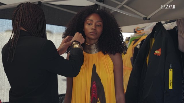 Olivier Rousteing Balmain x Disney | Harper's BAZAAR