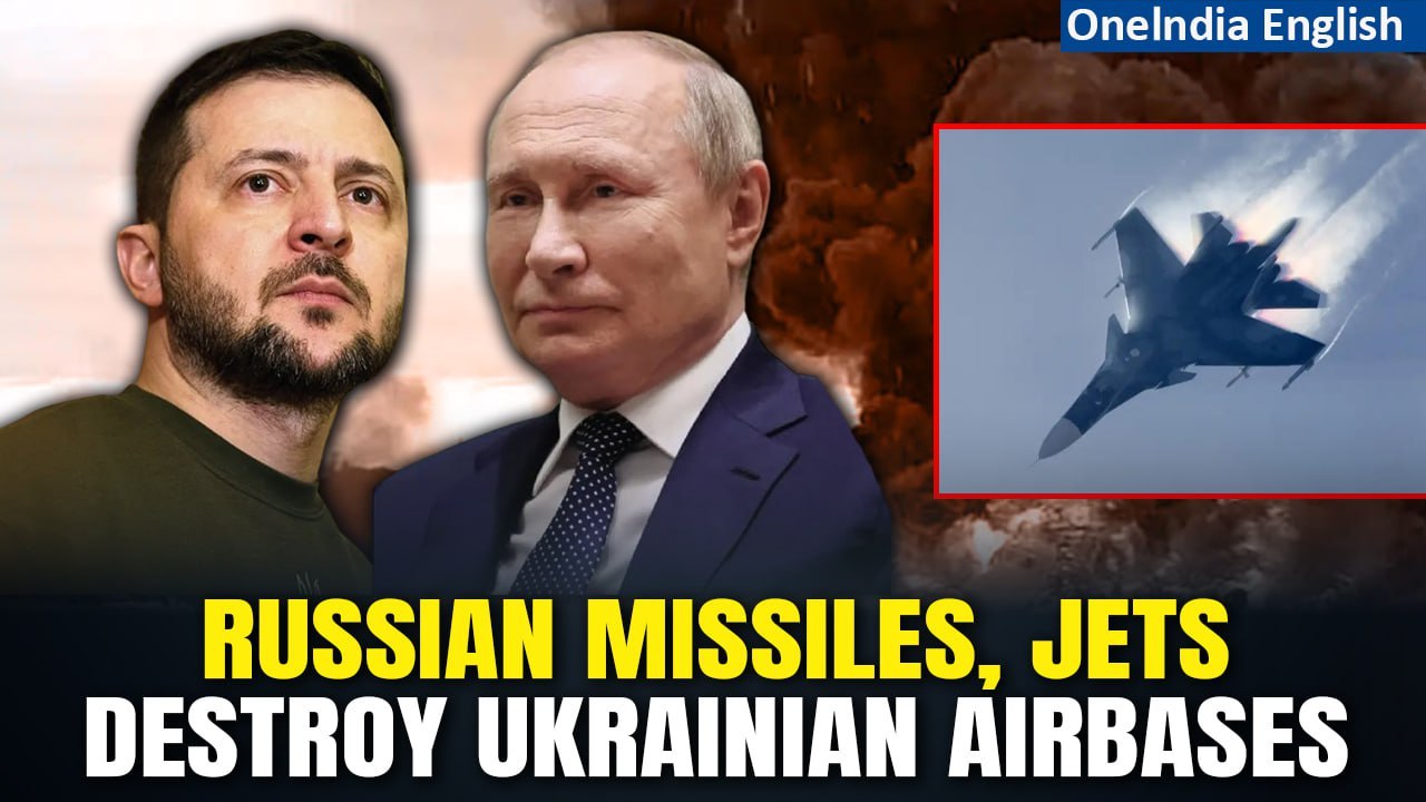 Russian Forces Bombard Ukrainian Airbases Set to House Western Fighter Jets With Missiles, UAVs