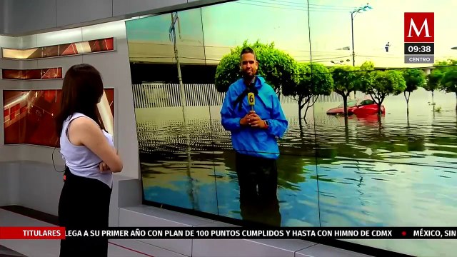 Inundaciones paralizan Ecatepec, hay cientos de viviendas afectadas