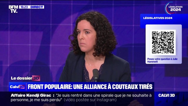 Législatives: Dans notre équipe de France à nous, on a plein de Kylian Mbappé possibles , métaphorise Manon Aubry (LFI) à propos du Nouveau Front populaire