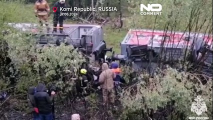 Ρωσία: Στους τρεις οι νεκροί από το δυστύχημα του τρένου