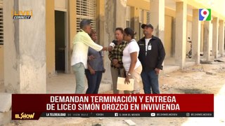 Demandan terminación de Liceo Simón Orozco| El Show del Mediodía