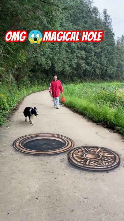 हे भगवान्  जादुई छेद  OMG  Magical hole #viral #shorts #omg