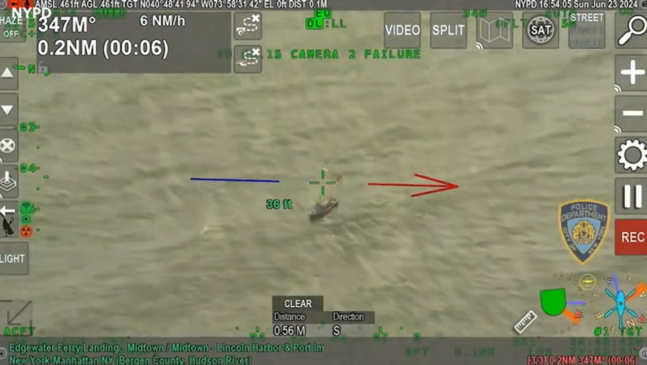 Jet ski riders rescued from Hudson River after falling and drifting in current