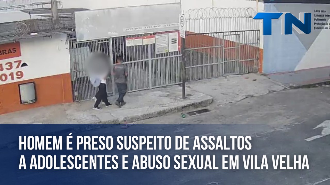 Homem é preso suspeito de assaltos a adolescentes e abuso sexual em Vila Velha