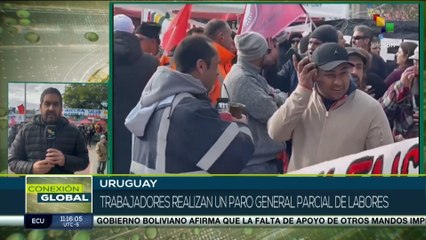 Download Video: Entre huelga y paro trabajadores uruguayos rememoran Golpe de Estado de 1973