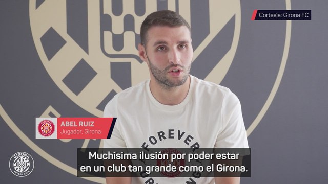 Abel Ruiz, nuevo jugador del Girona
