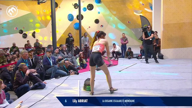 Championnats de France Bloc - Finale Femmes