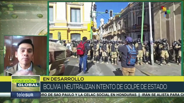 ¡Un Grupo del Ejército involucrado! Fallido golpe de Estado en Bolivia