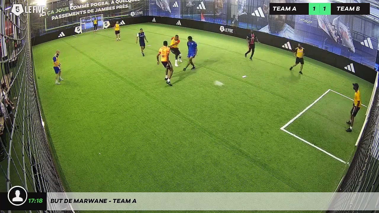 But de Marwane - Team A