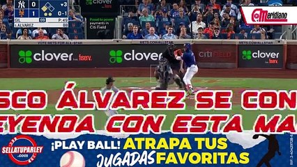 ¡Francisco Álvarez se convierte en leyenda con esta marca de jonrones!