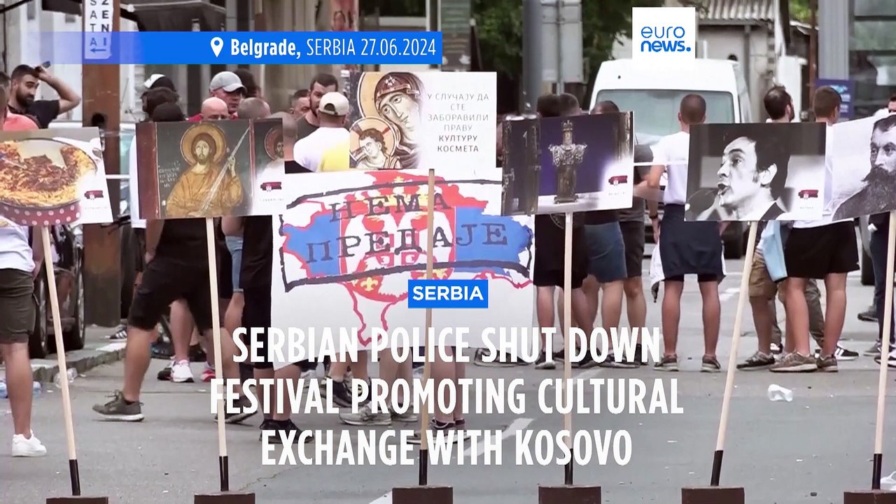 Serbian police shut down festival promoting cultural exchange with Kosovo