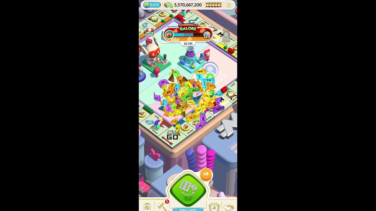 [Miniriceto]Game Play _ Monopoly Go! Day 280