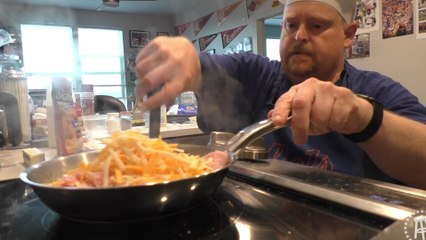 Tank Cooks Ham and Egg Hot Pockets