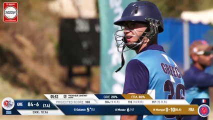 Championnat d'Europe de cricket - Grèce - France