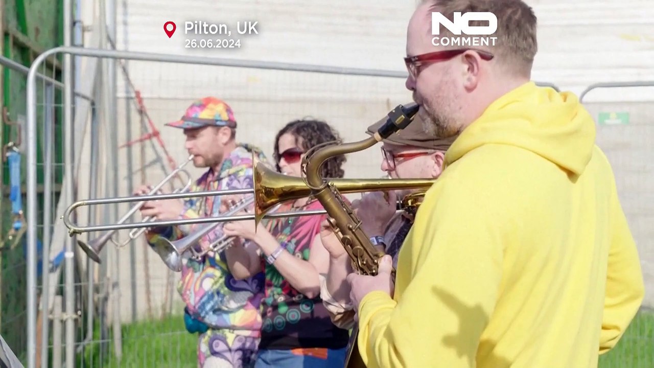 Glastonbury öffnet seine Tore für ein Wochenende voller Musik