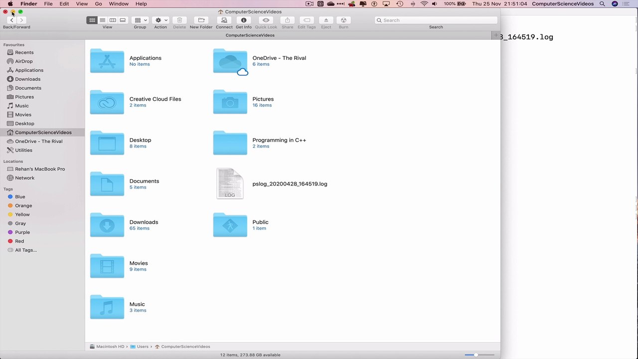 How to LOCATE a Secret Folder Within Finder Using Terminal - Basic ...