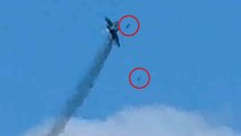 ウクライナのMiG-29がAASM 250 HAMMER爆弾を投下する映像を公開