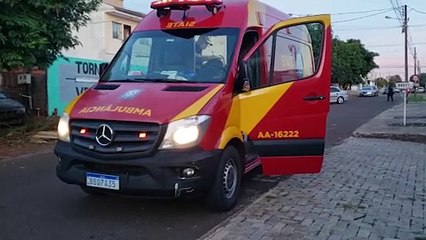 Jovens ficam feridas em acidente entre carro e moto no Jardim Presidente