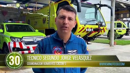 Mera nave' La CACOM 5  estrena maquina de bomberos aeronáutica