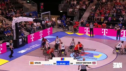 Championnats d'Europe multisports de para-sport - Basket-Fauteuil Masculin : Finale (Espagne - Grande-Bretagne)