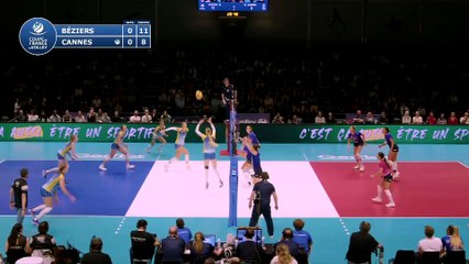 Finale Coupe de France - Femmes - Béziers Volley-Ball - Racing Club de Cannes