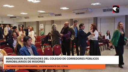 Renovaron autoridades del Colegio de Corredores Públicos Inmobiliarios de Misiones_1