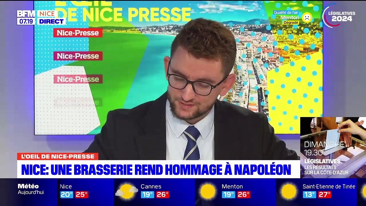 Nice rend un nouvel hommage à Napoléon avec cette brasserie de la place Garibaldi