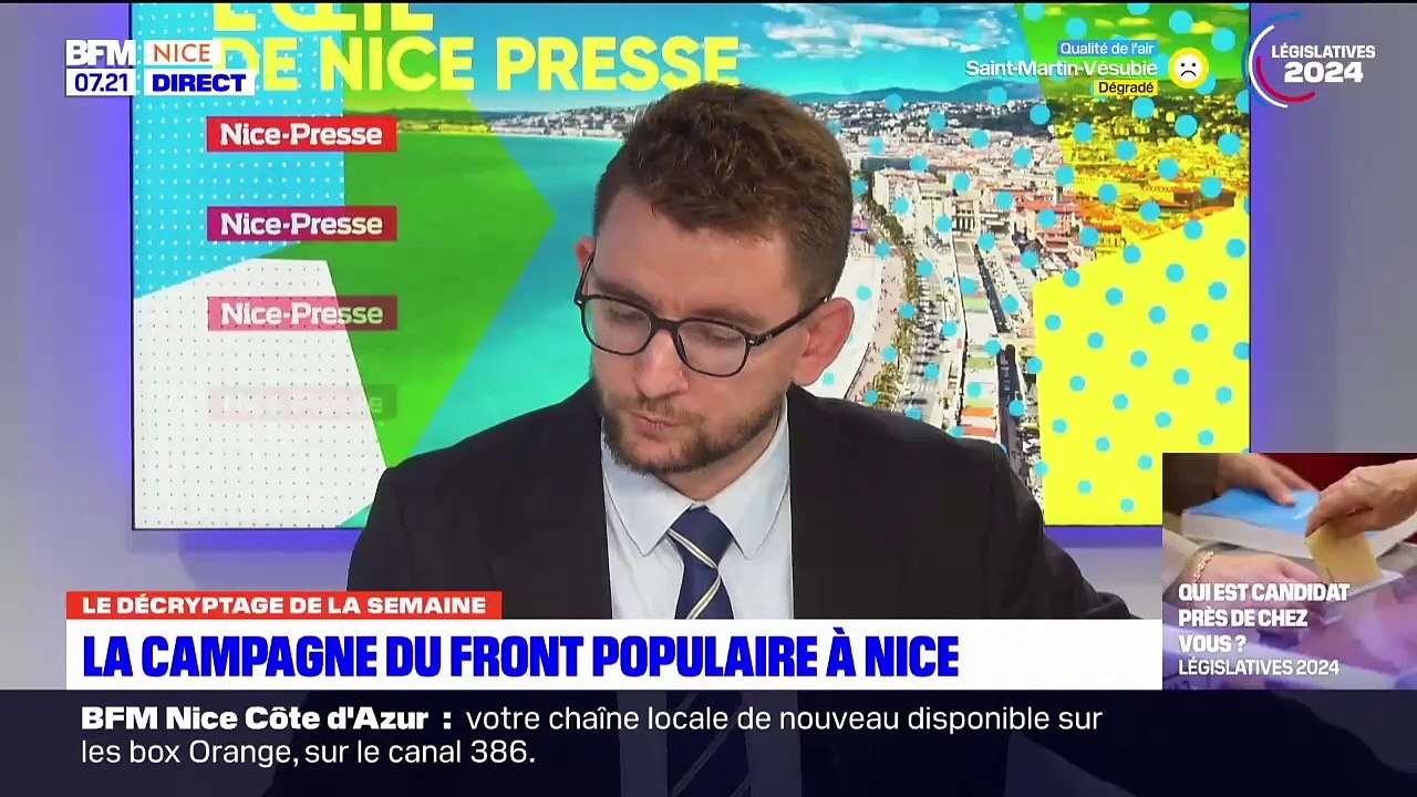Législatives : pour le Front populaire, pourquoi la campagne n'a pas imprimé à Nice