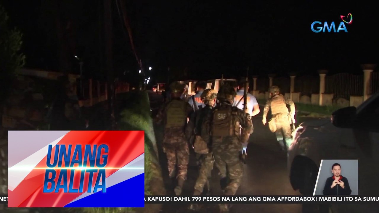 Limang villa na tinutuluyan umano ng mga boss ng POGO hub sa Bamban, Tarlac, sinalakay | Unang Balita