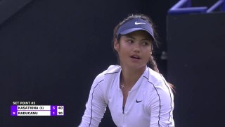 WTA : Eastbourne - Cette fois, Raducanu n'a pas fait le poids