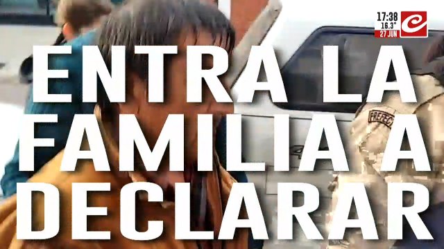 Desaparición de Loan: los padres y los hermanos de Loan llegaron a la fiscalía