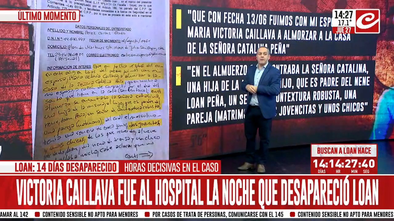 Desaparición de Loan: ¿Cómo es el peritaje de los celulares?