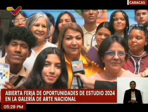 Caracas | Bachilleres participan en la Feria de Oportunidades de Estudio 2024