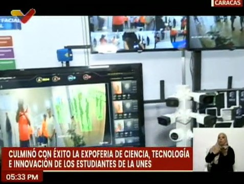 Caracas | Culmina con éxito la primera Expoferia de Ciencia, Tecnología e Innovación de la UNES