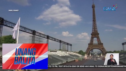 Ilang venue ng 2024 Paris Olympics, nakahanda na | Unang Balita
