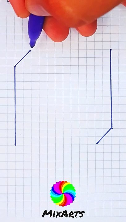MixArts | How to Draw Aesthetic Figure Tutorial #art #3ddrawing #tutorial #aesthetic #principiante