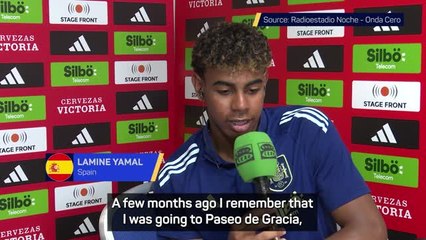 Yamal discusses his meteoric rise to fame