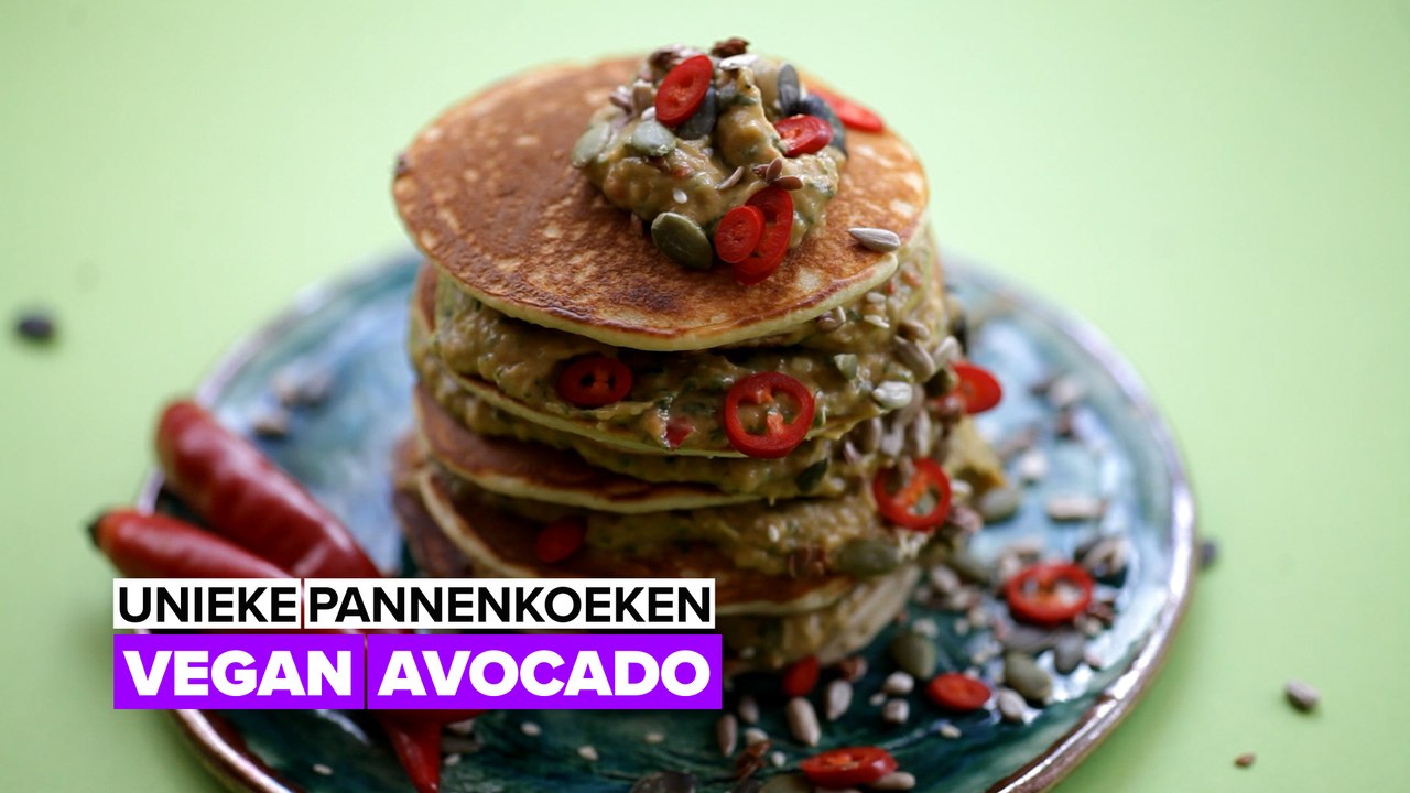 Unieke pannenkoeken: Veganistisch