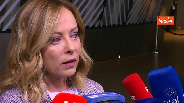 Meloni al Consiglio Ue: A Italia verr? riconosciuto ruolo che le spetta