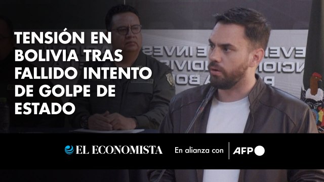 Tensión en Bolivia tras fallido intento de golpe de Estado